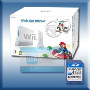 Wii Pack Mario Kart flashée avec USB Loader