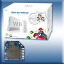 Wii Pack Mario Kart modifiée avec puce Wiikey 2