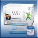 Wii bleue : Pack Mario Sonic London 2012 flashée avec USB Loader