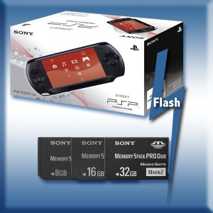 Sony PSP Street neuve flashée (E100x)