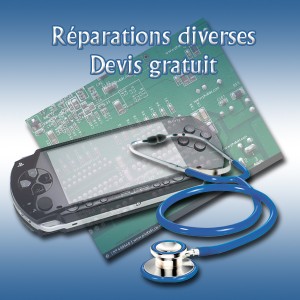 Réparation PSP 1000 : Réparation diverses