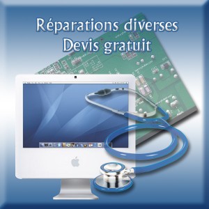Réparation et dépannage iMac 17" blanc : Réparations diverses