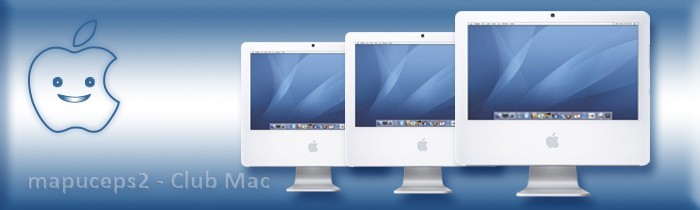 iMac 17" blanc