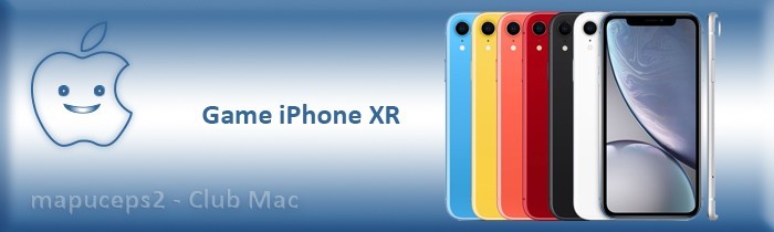 Gamme iPhone XR