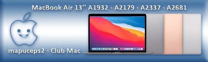 MacBook Air 13" depuis 2018