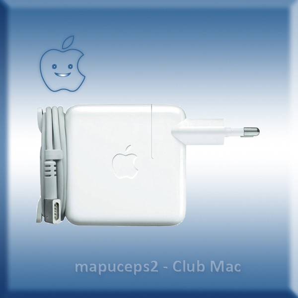 Accessoire pour MacBook Pro Unibody 13 Retina. Chargeur MagSafe 60W