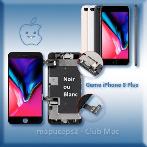02 - Réparation et dépannage iPhone 8 Plus : Remplacement écran LCD cassé