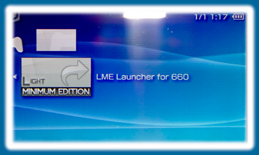 Visuel qui montre le LME Launcher for 660