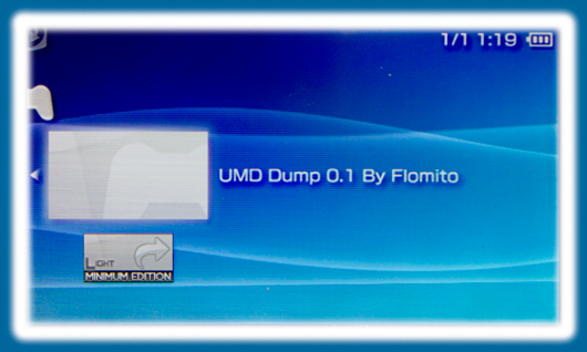 Dumper un UMD jeux ou film PSP sur carte mémoire Memore Stick Pro Duo