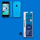 Réparation et dépannage iPhone 5c. Remplacement batterie 1560 Mah