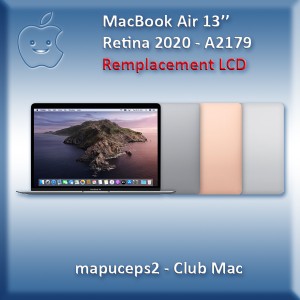 Remplacement LCD MacBook Air 13" A2179